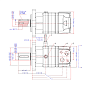 Гидромотор OMS EM 250 с датчиком скорости 151F3025