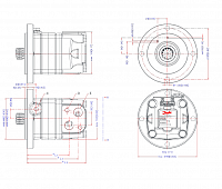 Гидромотор OMSS 80 укороченный 151F0535